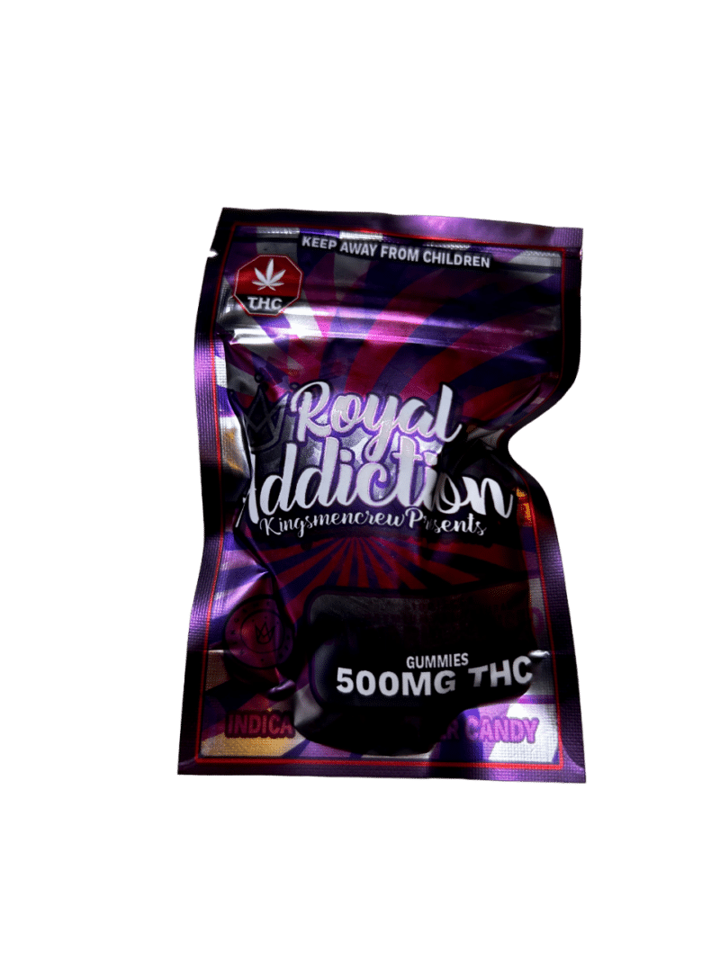 ROYAL ADDICTION GUMMIES 50MG X 10 (500MG)